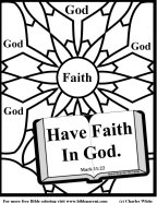 Bible coloring