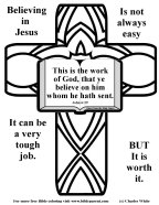 Bible coloring