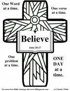 Bible coloring