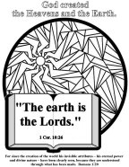 Bible coloring