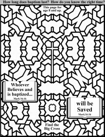 Bible coloring