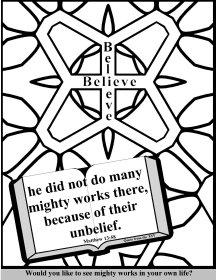 Bible coloring