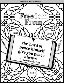 Bible coloring