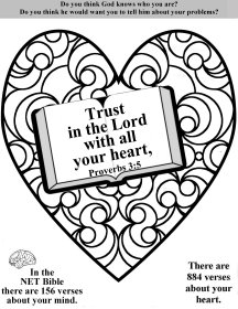 Scripture coloring