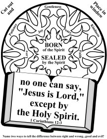 Bible coloring