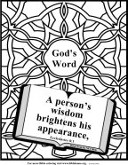  Bible coloring page beauty 