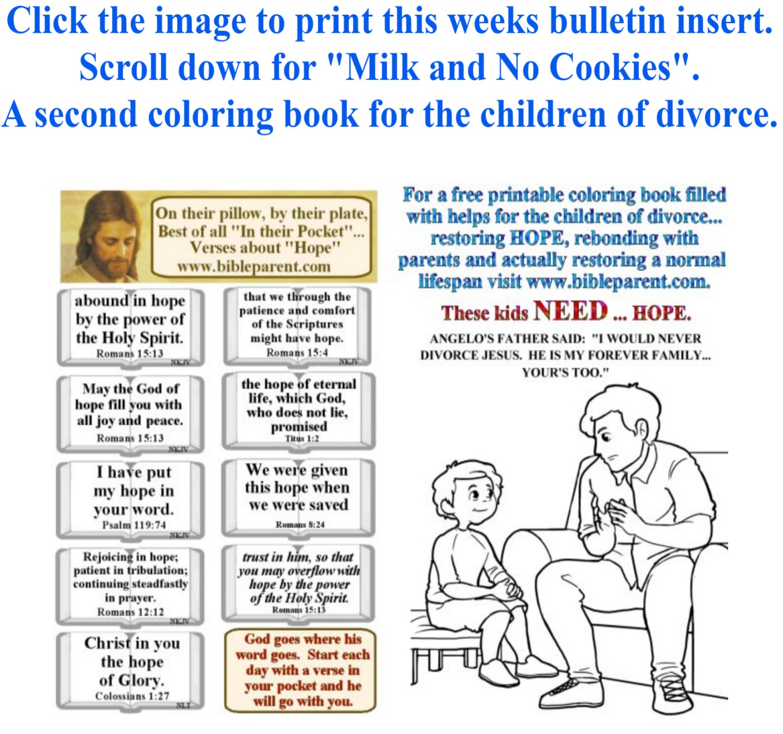 Free Bible Coloring new year