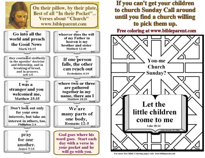 Church Bulletin verses about Scripture