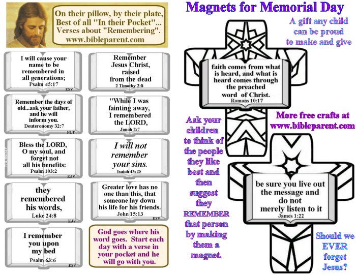 Bible verses for Memorial Day