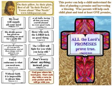 Bible verses for our needs