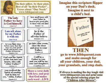 Bible verses for Father's day