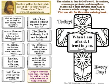 bible verses about fear