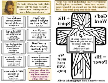 Church Bulletin verses for Easter #2