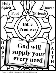 Bible Coloring for children of divorce