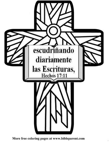 Bible coloring espanol