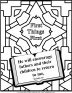 Scripture Coloring page about Church