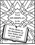 Scripture Coloring pages about Church 