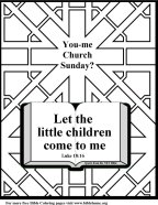 Free-Bible Coloring pages church