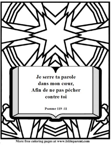 bible a colorier francais