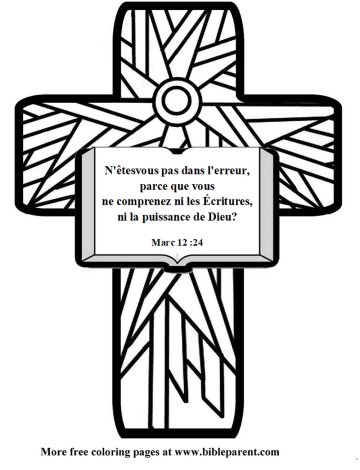 Bible coloring francais