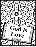 Free Bible coloring pages about god #3