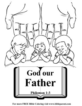 God our Parent coloring page