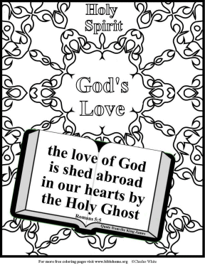 Bible coloring pages-father god