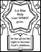 Free Bible Coloring Page spiritual growth 6