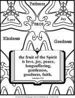 Free Holy Spirit Coloring 3