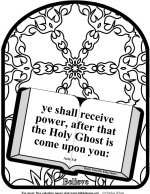  Holy Spirit Coloring pages