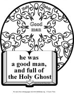 Free Scripture Coloring Holy Spirit 4