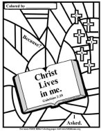  more Bible coloring  pages about Jesus