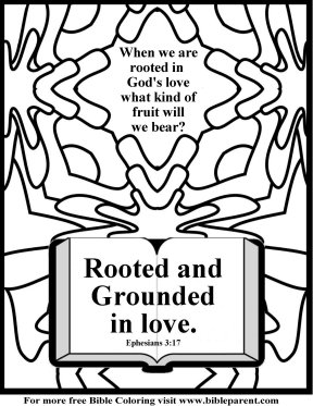 Scripture Coloring Pages about Love