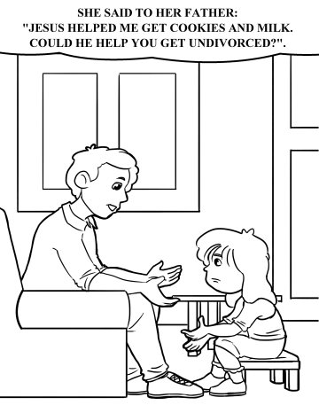 coloring for children of divorce