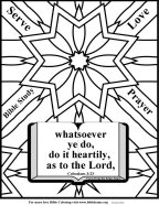 Free Bible Coloring page for teens