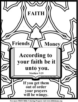 free bible coloring prayer 6