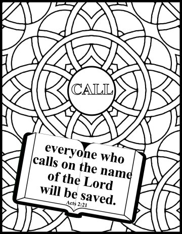 free bible coloring about salvation