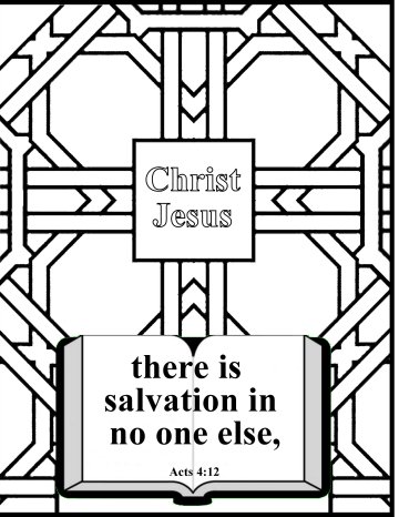 printable bible coloring about salvation