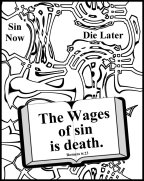 Free Bible coloring pages about sin 16