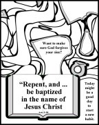 Free Bible coloring pages about sin 2