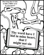 Free Bible coloring pages about sin 5