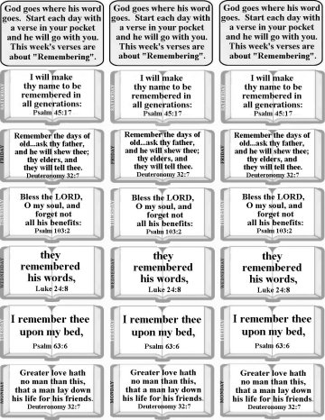 bible verse for children