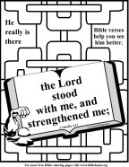 FREE Bible Coloring page about Strength 15