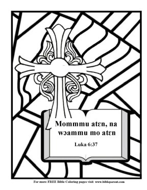 Free-Bible-coloring-pages-in-akan language