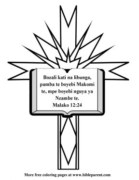Bible coloring LINGALA 