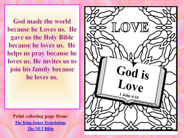 Free Bible Coloring pages salvation